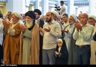 نماز عید قربان در حرم مطهر شاهچراغ (ع) - شیراز 