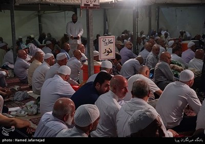 مراسم عید قربان حجاج ایرانی در منا