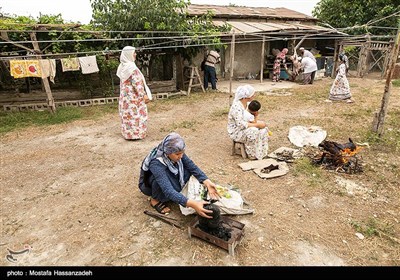 عید قربان در قزاق محله در شهرستان بندر ترکمن