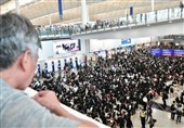 Hundreds of Protesters Stage New Rally at Hong Kong Airport