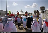 حضور حجاج در سومین روز رمی جمرات در منا