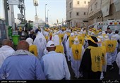 حضور حجاج در سومین روز رمی جمرات در منا