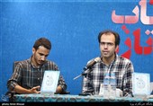 سجاد رشیدی پور و حسین دهلوی گرد آورنده های کتاب از گریه در فراق