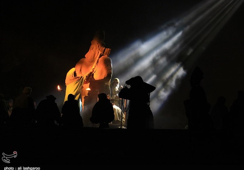آئین افتتاح نمایش فصل شیدایی در سمنان به روایت تصویر