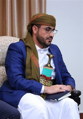 دیدار سخنگوی جنبش انصارالله یمن با مقام معظم رهبری