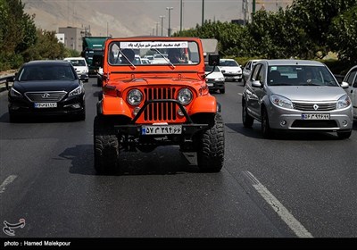 رالی ‌تور شهری خودروهای تاریخی در تهران