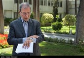  علی ربیعی سخنگوی دولت در حاشیه جلسه هیئت دولت