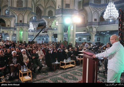سخنرانی محمدباقر قالیباف در اجتماع بزرگ جهادگران عرصه خدمت