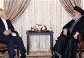 پیام سید حسن نصرالله به ظریف: شما صدایی رسا در همه‌ محافل بین‌المللی هستید