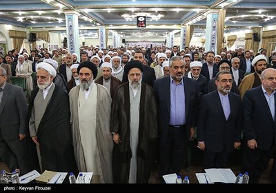 دیدار علما و روحانیون استان کردستان با حجت‌الاسلام‌ والمسلمین سید ابراهیم رئیسی، رئیس قوه قضاییه