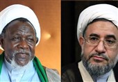آیة الله الاراکی یجری اتصالا هاتفیا بالشیخ الزکزاکی