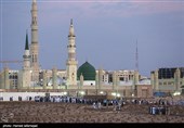 قبرستان بقیع و مسجدالنبی در مدینه 