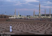قبرستان بقیع و مسجدالنبی در مدینه 