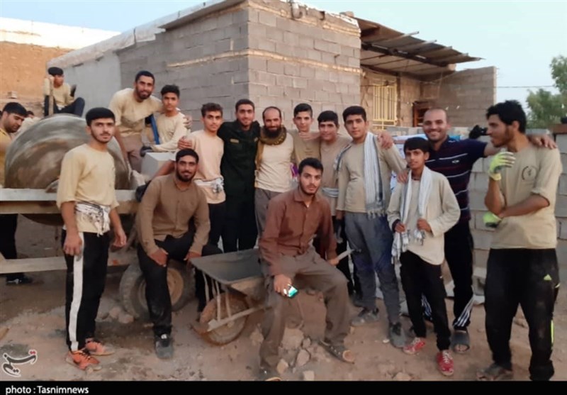 خوزستان| حضور گروه جهادی «شهید عادل سعد» در مناطق محروم دزفول به روایت تصویر