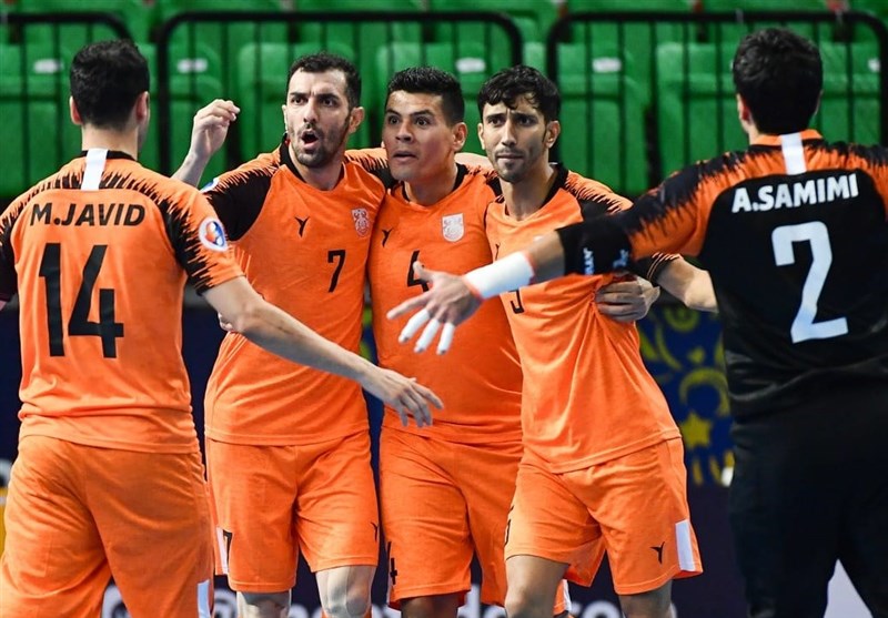Gol Farinha - Mes Sungun - Iran  Confira o ⚽ e assistência do fixo/ala  @farinhafut na estréia com a sua nova equipe o @mesvarzeqan em jogo válido  pelo campeonato iraniano . #