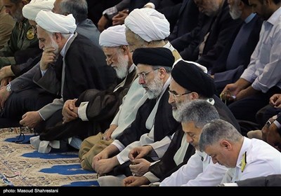 حجت الاسلام سید ابراهیم رئیسی رئیس قوه قضائیه در نماز جمعه تهران 