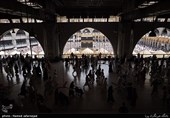 حجاج موسم حج98 در مسجدالحرام شهر مکه مکرمه