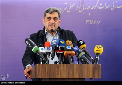 سخنرانی پیروز حناچی شهردار تهران در آیین بهره برداری از پروژه های مدیریت شهری در اراضی عباس آباد