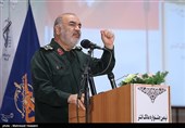 سخنرانی سرلشکر‌حسین سلامی فرمانده کل سپاه پاسدارن انقلاب اسلامی در نهمین جشنواره مالک اشتر فرماندهی کل سپاه 