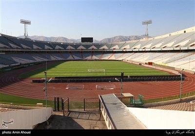 وضعیت ورزشگاه آزادی سه روز مانده به شروع لیگ برتر 