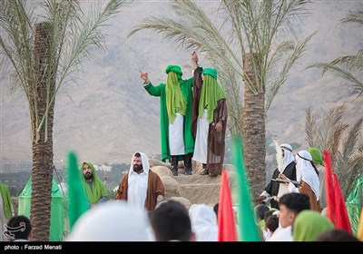 بازسازی واقعه غدیر در کرمانشاه