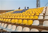 نصب  صندلی‌های ورزشگاه‌های جم 