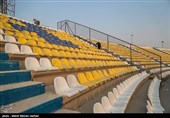 نصب  صندلی‌های ورزشگاه‌های جم 