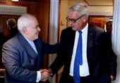 دیدار ظریف با نخست وزیر سابق سوئد