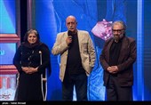 مسعود کیمیایی، هوشنگ گلمکانی و فرشته طائرپور در آئین نکوداشت‌های بیست‌ویکمین جشن سینمای ایران
