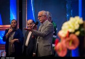  عبدالله اسکندری در آئین نکوداشت‌های بیست‌ویکمین جشن سینمای ایران