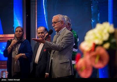  عبدالله اسکندری در آئین نکوداشت‌های بیست‌ویکمین جشن سینمای ایران
