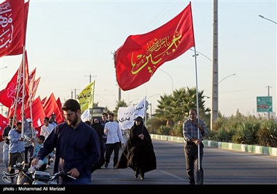 مراسم پیاده روی حرم حضرت معصومه(س) تا مسجد جمکران