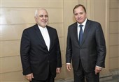 دیدار ظریف با نخست وزیر سوئد