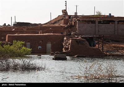 روستاهای خوزستان زیر آب سد گتوند