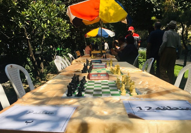برگزاری مسابقات شطرنج پارکی محلات تهران