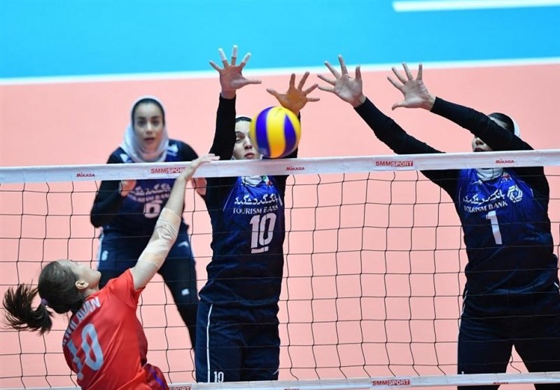 والیبال بانوان قهرمانی آسیا|دختران ایران به چین تایپه هم باختند