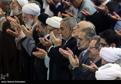  علی اکبر صالحی رئیس سازمان انرژی اتمی در نماز جمعه تهران