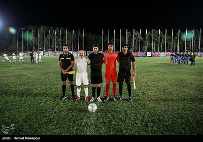 دیدار دوستانه تیم‌های فوتبال عکاسان ایران و منتخب پرشین
