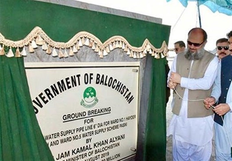 افتتاح چند پروژه عمرانی در سفر سروزیر بلوچستان پاکستان به «گوادر»