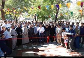 چهاردمین جشنواره تئاتر خیابانی| آمفی تئاتر روباز هنر در مریوان افتتاح شد