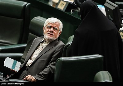محمدرضا عارف در جلسه علنی مجلس شورای اسلامی