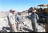 فرمانده سپاه کردستان از روند احداث پایگاه‌های عملیاتی در ارتفاعات کوسالان بازدید کرد