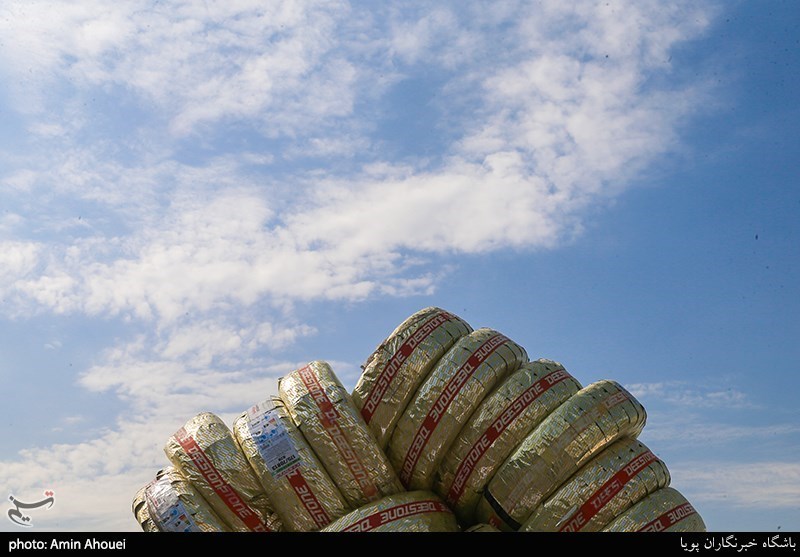 کشف 7 هزار حلقه لاستیک قاچاق و احتکار شده توسط سازمان اطلاعات سپاه ‌خوزستان
