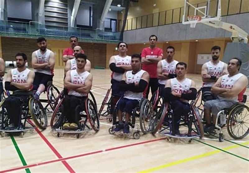 دیدار دوستانه تیم ملی بسکتبال با ویلچر ایران برابر کره‌جنوبی