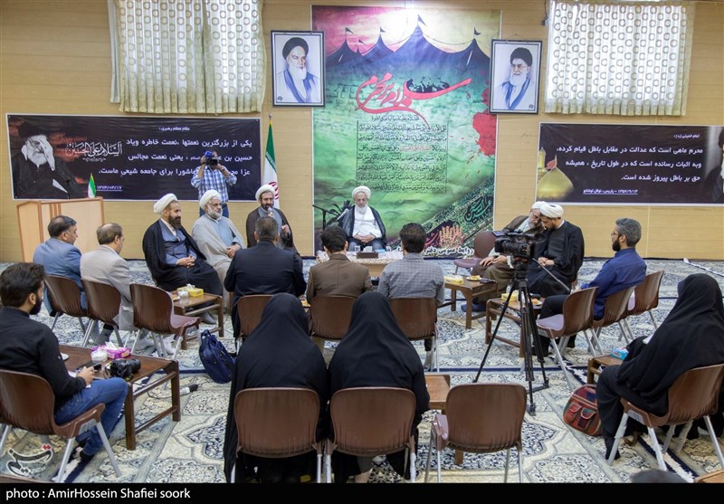 ‌اجلاسیه بین‌المللی پیرغلامان ـ یزد| نشست خبری امام جمعه یزد به روایت تصویر