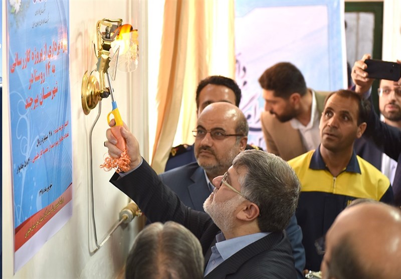 31 پروژه گازرسانی صنعتی و روستایی در شهرستان بیرجند به بهره‌برداری رسید