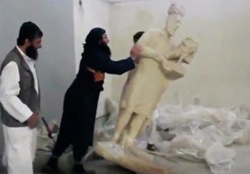 دستگیری یکی از داعشی‌های عامل تخریب آثار باستانی موزه موصل