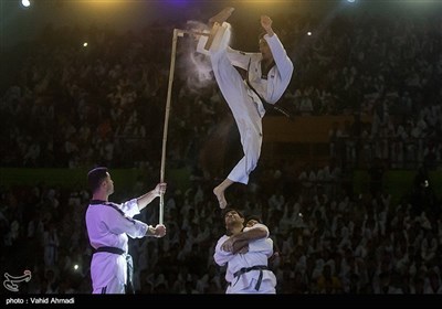 مراسم جشن روز جهانی تکواندو با عنوان میثاق با ولایت