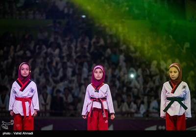 مراسم جشن روز جهانی تکواندو با عنوان میثاق با ولایت