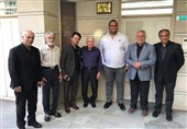 دیدار نمایندگان کمیته ملی المپیک با ابراهیم جوادی